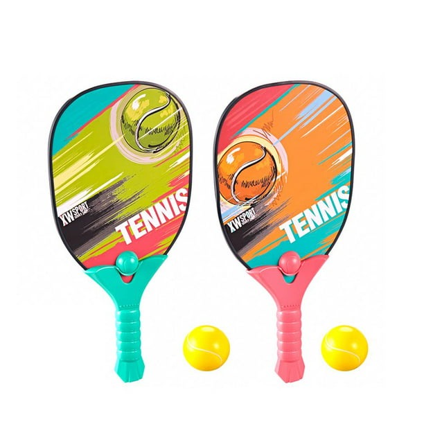 Details about   Kids Badminton and Tennis Play Set with Easy to Grip Colorful Rackets Beach